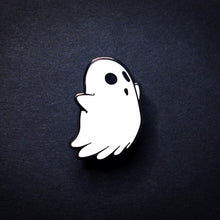 Load image into Gallery viewer, White Ghost Enamel Pin
