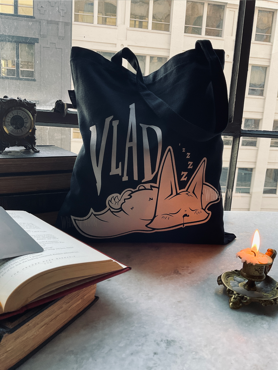 Vlad the Vampire Bat Tote Bag