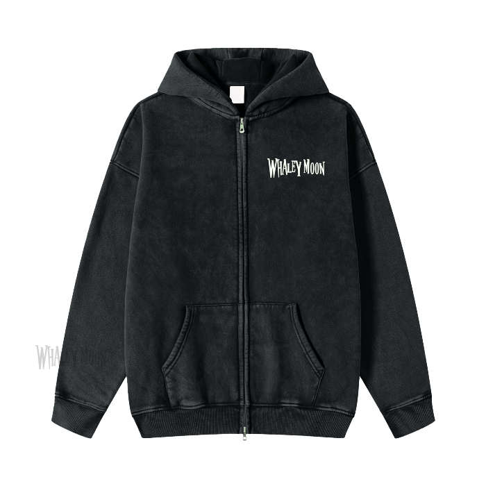 Vlad The Vampire Bat Zip Hoodie Jacket – whaley moon